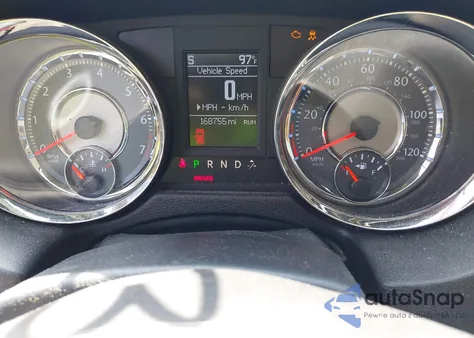 2012 Chrysler Town & Country Touring z USA, uszkodzony, nr VIN 2C4RC1BG1CR289656